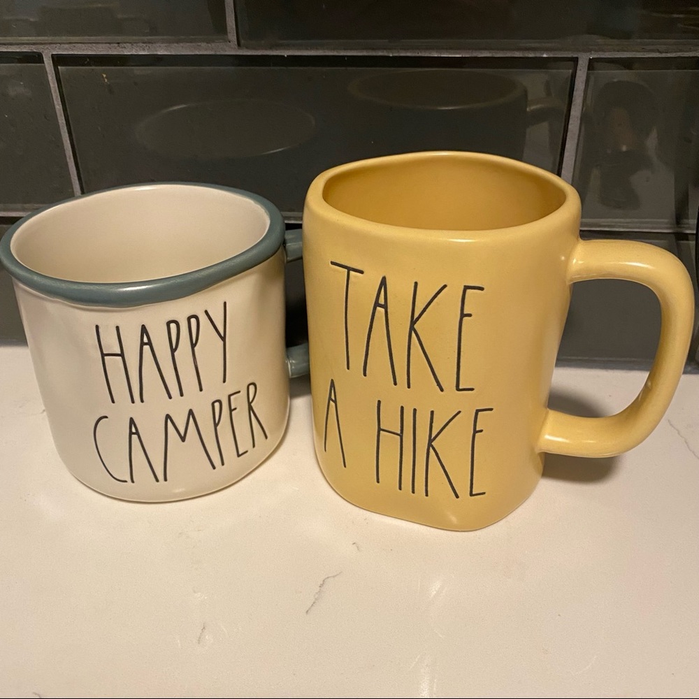 Rae Dunn camping mug set